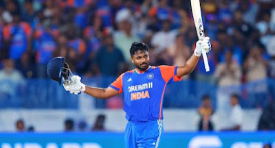 Ind Vs Ban 3rd T20: Sanju Samson's Century And Hardik - Suryakumar's Agressive Batting Helped India To Score 297 In Just 20 Over.